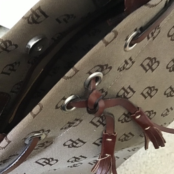 DOONEY & BOURKE MINI TASSEL LOGO HANDBAG - Picture 16 of 16